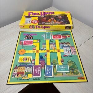 Tiger 1993 Full House TV Show Board Game 90s Vintage Classic Party Rare Game Fun